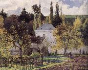 Camille Pissarro Loose multi tile this Ahe rice Tash s villa china oil painting reproduction
